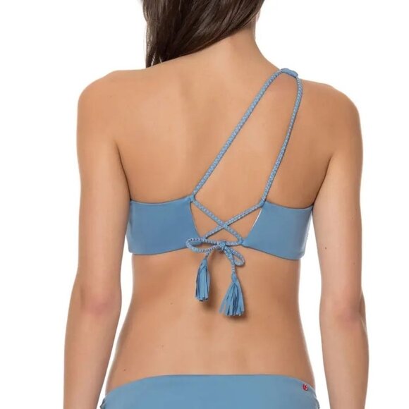 Red Carter One-Shoulder Bikini Top - Picture 2 of 2